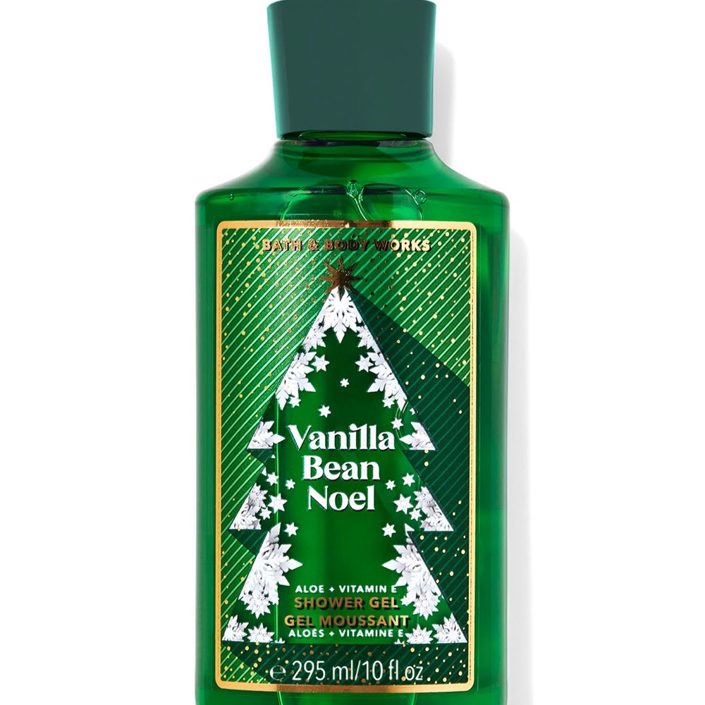 Bath and Body works VANILLA BEAN NOEL SHOWER GEL (New)